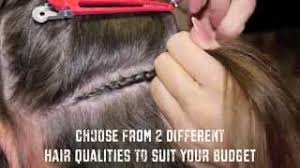 Also popularly known as 'weaves', this technique has been used by black women to style their hair for ages now and involves braiding your hair into. Sew In Weave By Foxy Hair Extensions Youtube