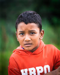 Tiny faces of Nepal. -September2024 Shot