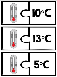 Temperature Worksheets Task Cards And Puzzles Elementary Science Task Cards Math
