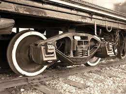 Whitewalls On A Railroad Truck Wheel Assembly Truck Wheels Train Railroad