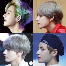 Pink hair and two blocks haircut. Ej On Twitter V Hair Side Haircut Kim Taehyung