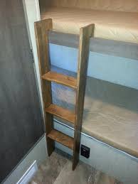 Kids milton junior twin size wooden loft bed. Wooden Bunk Bed Ladder 2020 Bunk Bed Ladder Camper Bunk Beds Rv Bunk Beds