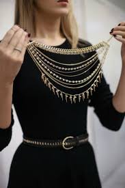 How To Dress Up A Simple Little Black Dress For The Holidays Layered Gold Dainty Statement Necklace Gol Black Dress Accessories Black Dresses Classy Fashion