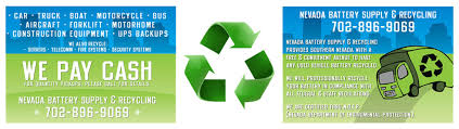 Cash for cars in las vegas & st george, utah now! Nevada Battery Recycling