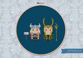 #cross stitch patterns #arthur meme #etsy finds #cross stitch #crossstitch #dank meme #embroidery #crafts. Thor And Loki Digital Cross Stitch Pattern