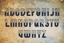 Mooring Font Old School Tattoo Typeface With Free Vector Set