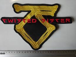 The black book logo vector. Twisted Sister Logo Red Gold Backpatches Riffs Merchandise