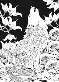 Our hidden picture printables are getting pretty popular lately, so here's a brand new set with the cutest animals in the world! Coloring Rocks Forest Coloring Book Wolf Coloring Pages Wolf Coloring
