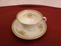 Elegant occupied japan cup and saucer with rose pattern, gilt trim, and lustre finish. B 937 Vintage Noritake Tea Cup And Saucer Flower Pattern Made In Occupied Japan Tea Cups Cup And Saucer Noritake