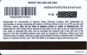 Check spelling or type a new query. Gift Card Sephora Inside Jcpenney United States Of America Sephora Col Us Jcp Sv1001740
