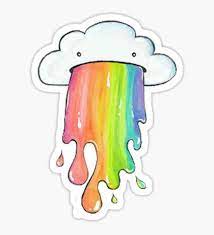 Hand drawn cute cartoon sticker simple illustration image. Brandy Melville Stickers Cute Easy Drawings Easy Cartoon Drawings Rainbow Drawing