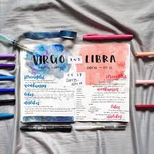 While I Was Browsing I Found Layouts Inspired By Astrology And Zodiac Here Is A Round Up Of Astrolog Zodiac Journal Friends Journal Bullet Journal Ideas Pages