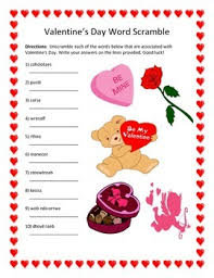 Valentine's day word scramble printable with 10 words for kids to unscramble. Valentine S Day Word Scramble 10 Words By Twin Business Teachers