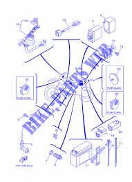 Santa fe radio wiring diagram. Electrical 1 For Yamaha Ttr 50 Electric Start 2010 Yamaha Genuine Spare Parts Catalogue