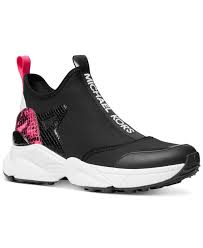 Logo grip strap over vamp. Ø­Ù„Ø§Ù‚ Ø£Ù†ØªÙŠØ¨Ø³ÙˆÙ† Ù…ÙˆÙ‡Ø¨Ø© Cosmo Knit Slip On Trainer By Michael Kors Findlocal Drivewayrepair Com