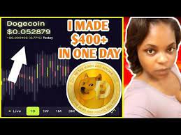 I Made 400 In One Day Investing In Dogecoin Cryptocurrency On Robinhood Dogecoin Cryptocurrency Youtube In 2021 Cryptocurrency Investing Made