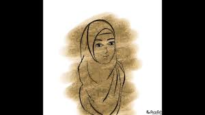 Contoh sketsa gambar kartun muslimah cantik feminin. Sketsa Kartun Muslimah With Picsart By Erl Youtube