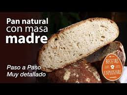 Pan Casero Con Masa Madre Paso A Paso Tutorial Recetas Explosivas Youtube Pan Casero Masa Madre Recetas De Comida