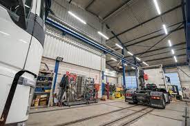 Volvo Trucks Workshop Lighting Volvo Trucks Volvo Trucks