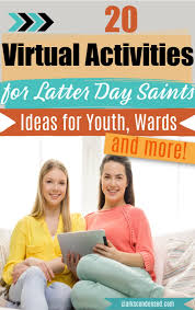 Several temples are at historical sites of the lds church, such as nauvoo, illinois, palmyra, new york, and salt lake city, utah. 20 Virtual Activities For Latter Day Saints Ideas For Youth Wards And More Clarks Condensed