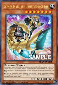 Gizmek Inari The Grain Storage Fox By Alanmac95 On Deviantart Inari The Magicians Yugioh Collection