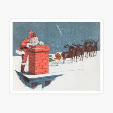 We were here in the summer and the caretaker was very friendly and provided lots of interesting information on reindeers and was very helpful answering any questions. Vintage Santa Claus On Rooftop With Sleigh And Reindeer Mask By Mcburns5 Redbubble