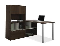 Bestar 50850 L Shaped Desk Tuxedo Desk Storage