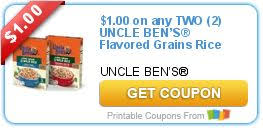 Tri Cities On A Dime Save 1 00 On Any 2 Uncle Ben S Flavored Grains Ri Uncle Bens Flavors Grains