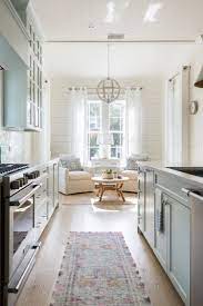 Eclectic Home Tour Sugar Palm House Coastal Farmhouse Kitchen Kitchen Seating Kitchen Sitting Areas