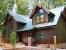 Green Log Cabin
