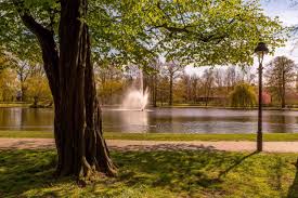 Park, öffentlicher garten, geschütztes baudenkmal. Franzosischer Garten