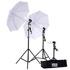 600 Watt Professional Photography Photo Video Portrait Studio Day Light Umbrella Continuous Lighting Kit Tableclothsfactory