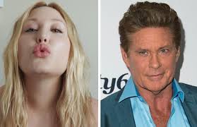 Hayley, 22, is the youngest daughter of baywatch and knight rider star david hasselhoff and his second wife pamela bach. Daughter Of David Hasselhoff In Nude Magazine My Father Was Completely Behind It Photo World Today News