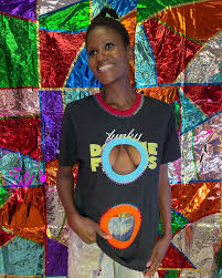 This elegant Larry Krone/House of Larréon + @toddoldham_makershop 3-Hole  Peek-A-Boo Tee can be yours! AND you can support @joespub when you buy it!  Head