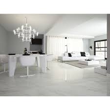 Feinsteinzeugfliese Calacatta Bianco 80 X 80 Cm Weiss Grau Glasiert Fliesen Wohnzimmer Feinsteinzeug Fliesen Wohnzimmerentwurfe
