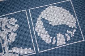 Aida cloth comes in several different counts. Blue Wolf Digital Counted Cross Stitch Pattern Books Tutorials Framing