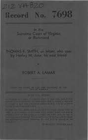 Aside from the district court, lamar county also has a county court where county court records are kept. Thomas F Smith An Infant Who Sues By Harley M June His Next Frien
