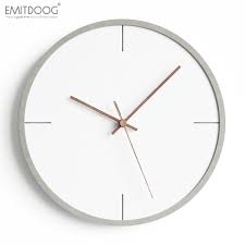 Konsep rumah minimalis modern tentunya sudah bukan hal baru lagi di dunia arsitektur dan konsep rumah minimalis modern juga mengutamakan batasan tertentu dalam penataan dekorasi. One Meter More Creative Fashion Wall Clock Living Room Home Modern Minimalist Clock Bedroom Personality Clock Mute Wall Clock