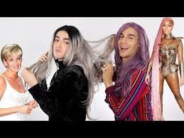 Hautelemode Brad Mondo Talking Shit Wearing Wigs For 20 Minutes Intro To Fashion Hair Icons Youtube How To Wear A Wig Hair Icon Sally Beauty