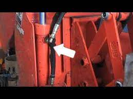 At the core of every hydraulic system is the hydraulic cylinder. Find And Repair A Hydraulic Leak On A Kubota L 3800 Youtube