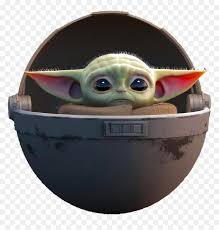 Baby Yoda Art 3d Cute Baby Yoda In Pod Hd Png Download Vhv