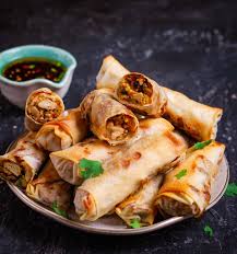 They're available in different sizes and shapes but i prefer using frozen 8″ square spring roll wrappers. Baked Spring Rolls Veg Spring Roll Tasha S Artisan Foods