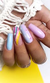 Great shining rainbow glitter nail designs. 57 Pretty Nail Ideas The Nail Art Everyone S Loving Ombre And Rainbow Nails