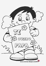 Dibujos Para Colorear Del Dia Del Padre