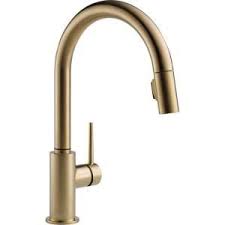 Vigo norwood magnetic spray kitchen faucet. Delta Trinsic Single Handle Pull Down Sprayer Kitchen Faucet In Champagne Bronze 9159 Cz Dst At The Home Depo Touch Kitchen Faucet Kitchen Faucet Delta Trinsic