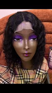 human hair lace front wish