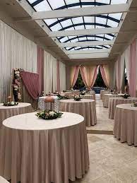 Wedding And Ceremony Event Decorations Indian Inspired Decorations At The Gurdwara In Fremont Ca Event Rental Event Decor Decor