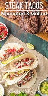 It's entirely up to you. Simple Marinated Grilled Flank Steak Tacos Xoxobella