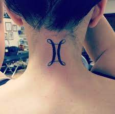 Small Gemini Sign Tattoo On Neck Zodiac Ink Youqueen Girly Tattoos Best Neck Tattoos Neck Tattoos For Men Neck Tattoo For Guys
