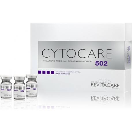 Cytocare 502: skin booster & revitalizer for young skin